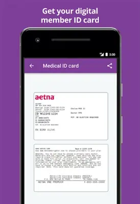 Aetna Health android App screenshot 6